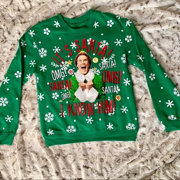 buddy the elf christmas sweater